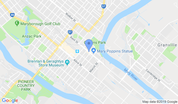 Bob Jones Martial Arts location Map