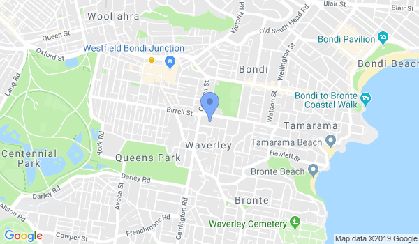 Bondi Junction Hapkido location Map