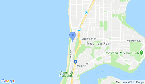 Brian Mackies Karate Mosman Park location Map