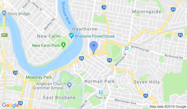 Brisbane Goju Karate location Map