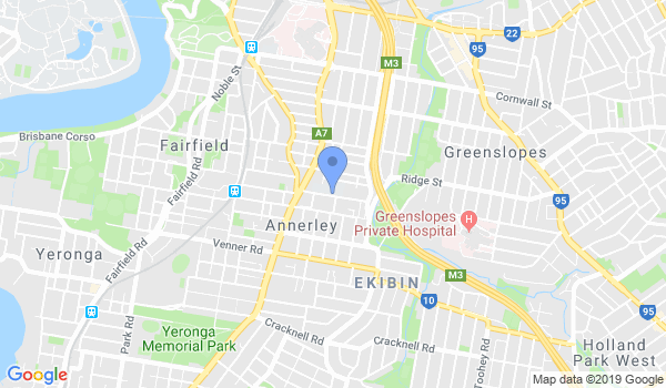 Brisbane Goju Karate - Annerley Dojo location Map