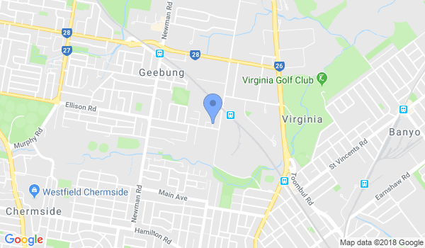 Brisbane Koryukan location Map