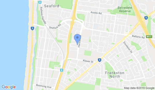 Bruce Hyland Ishinryu Karate location Map