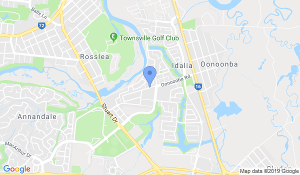 Bujinkan Townsville Dojo location Map