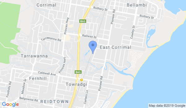 Bushido-Kai Martial Arts & Fitness Wollongong location Map