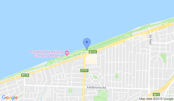 Bushido MMA Rosebud location Map
