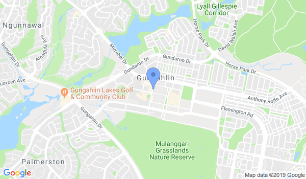 Canberra Taekwon-Do location Map