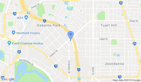 Capoeira Cordão de Ouro Perth location Map