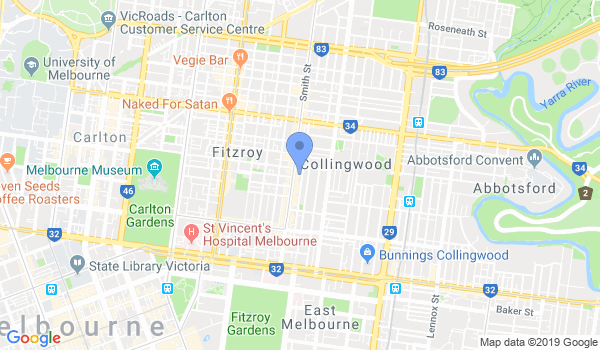 Capoeira Martial Arts location Map