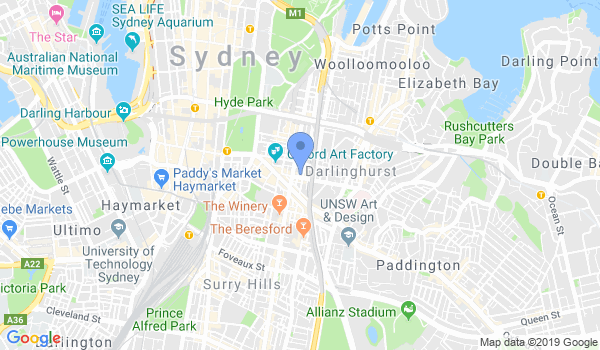 Capoeira Aruanda | Sydney location Map