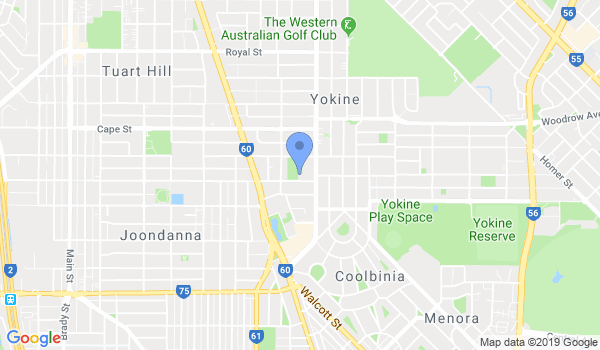 Capoeira Cordao De Ouro Western Australia location Map