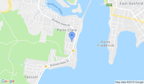 Central Coast Karate For Kids location Map