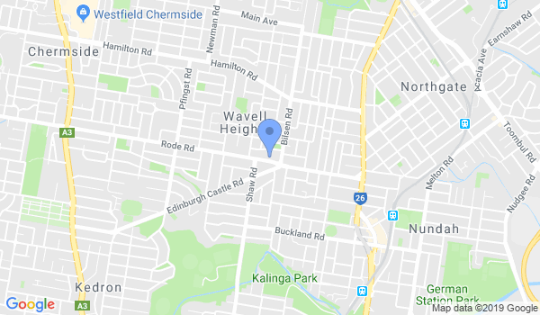 Chermside Rhee Taekwon-Do location Map