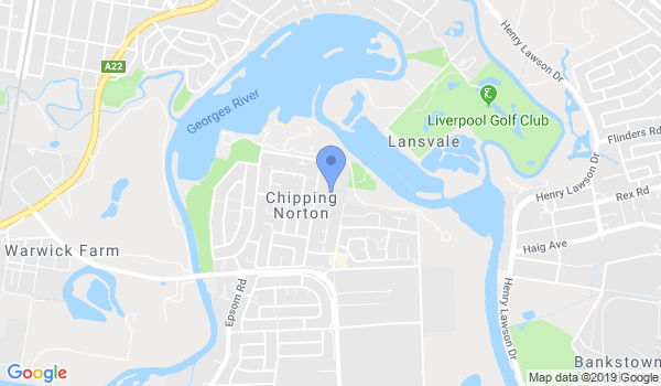 Chipping Norton Taekwondo location Map