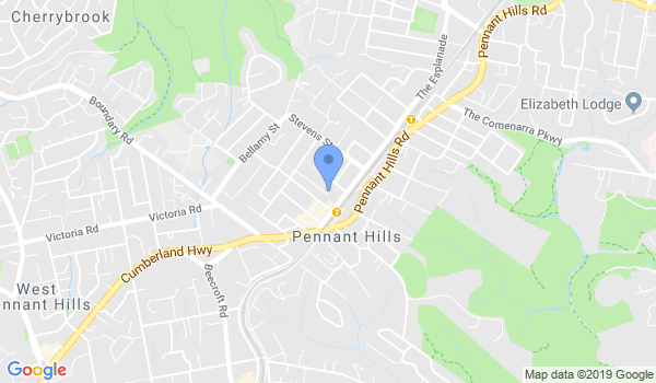 Choy Lee Fut Pennant Hills location Map