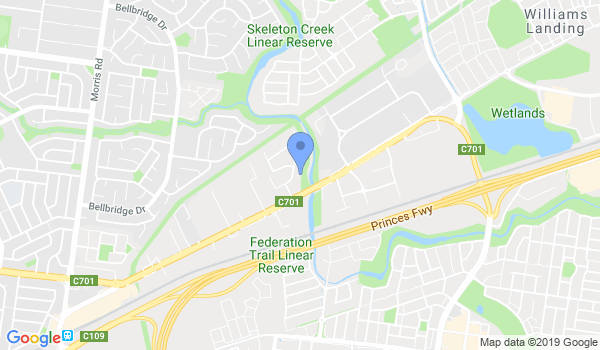 City West Taekwondo location Map