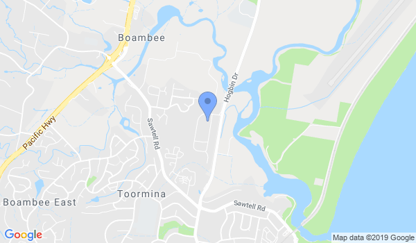 Coffs Coast Martial Arts location Map