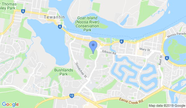 Combat Karate Noosa location Map