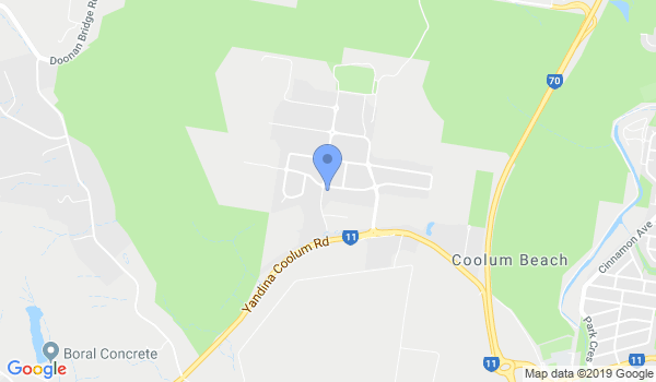 Combat Lab Martial Arts Coolum location Map