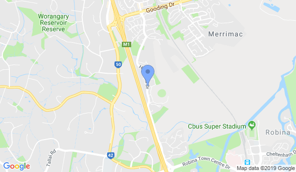 Combined Martial Arts All saints Anglican School location Map