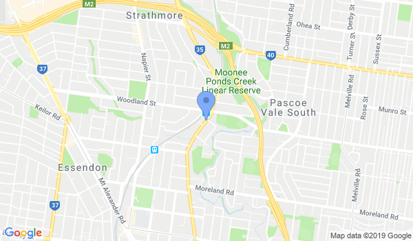 Dan's Martial Arts location Map