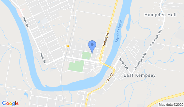 East Coast Taekwondo location Map