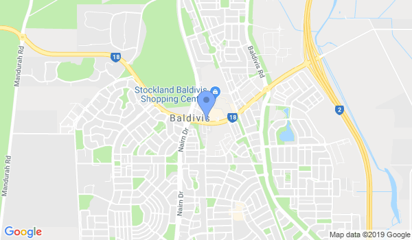 Elite Judo Club Baldivis Perth location Map