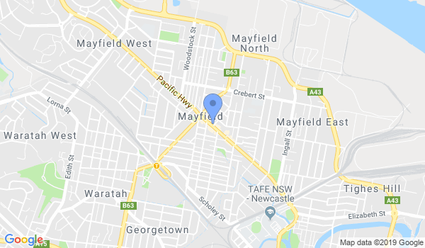 Eskrima Academy | Newcastle | Filipino Martial Arts (FMA) Arnis, Kali, Eskrima location Map