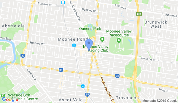 Essendon Kyokushinkai Karate location Map
