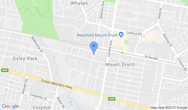 Fight Club Mt Druitt location Map