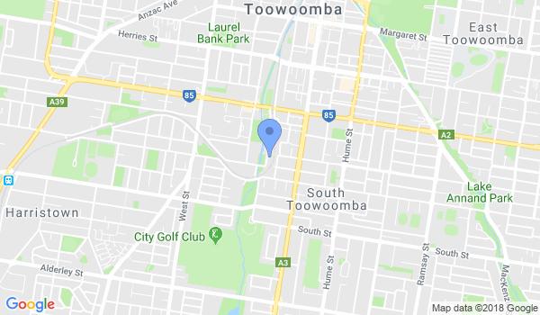 Fight World Toowoomba location Map