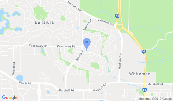 First Tae Kwon Do Martial Arts BALLAJURA location Map