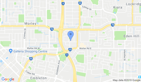 First Tae Kwon Do Martial Arts BAYSWATER location Map