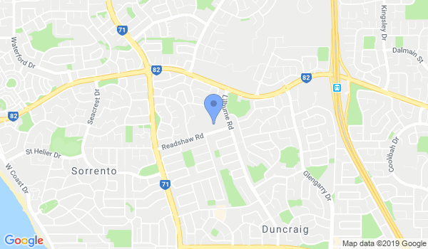 First Tae Kwon Do Martial Arts Duncraig location Map