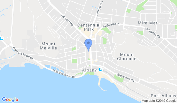 First Taekwondo Martial Arts Albany WA location Map