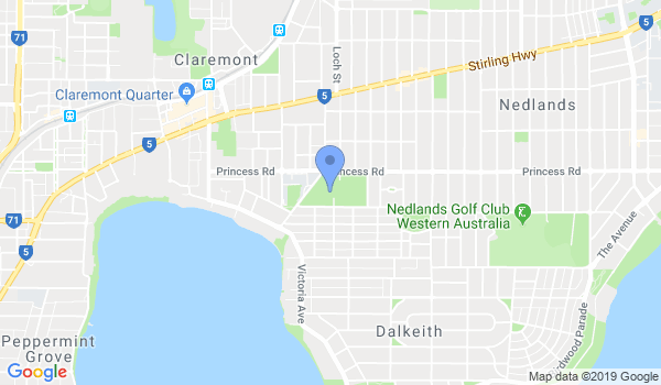 First Tae Kwon Do Martial Arts NEDLANDS Dojang location Map