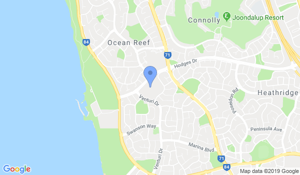 First Tae Kwon Do Martial Arts OCEAN REEF location Map