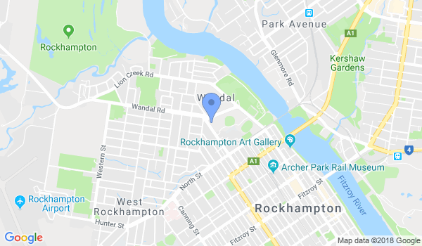 Fitzroy Shotokan Karate location Map