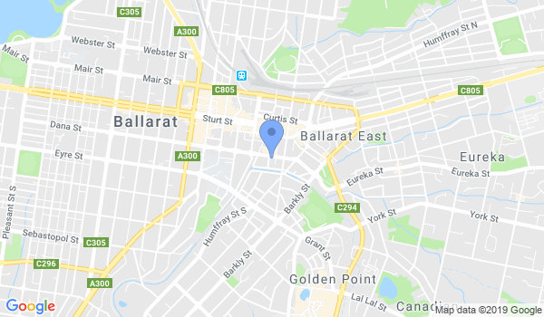 GKR Karate - Ballarat Central location Map
