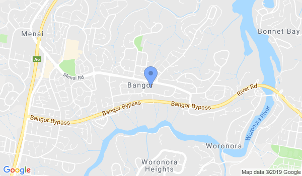 GKR Karate Bangor location Map