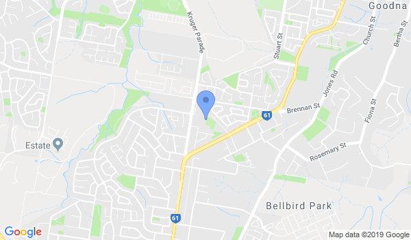 GKR Karate - Bellbird Park location Map