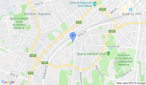 GKR Karate - Bendigo East location Map