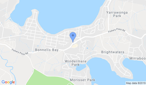 GKR Karate - Bonnells Bay location Map