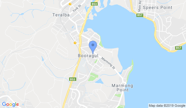 GKR Karate - Booragul location Map