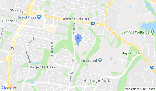 GKR Karate - Browns Plains location Map