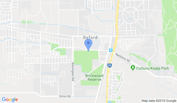 GKR Karate - Byford location Map