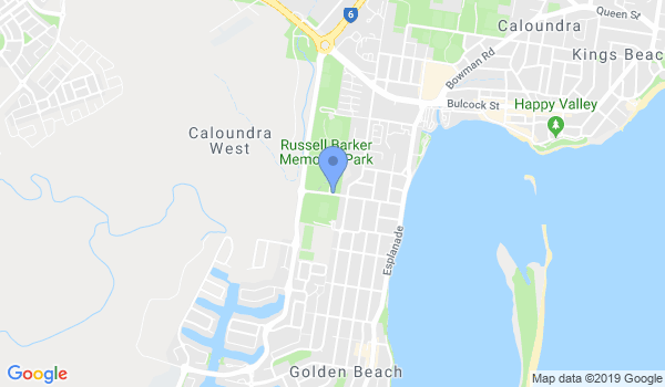 GKR Karate Caloundra West location Map