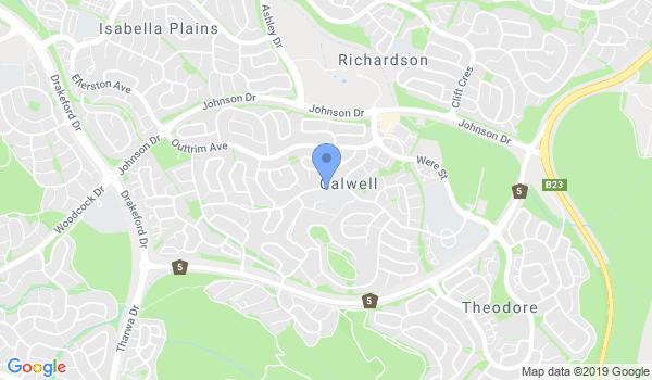 GKR Karate - Calwell location Map