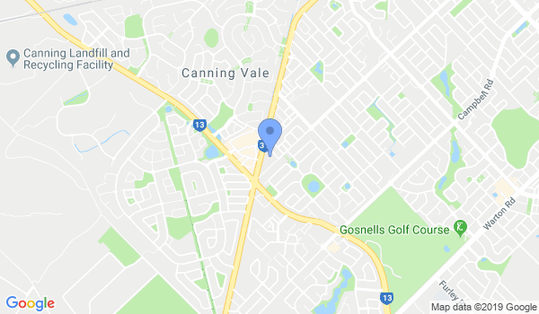 GKR Karate - Canning Vale Prime location Map