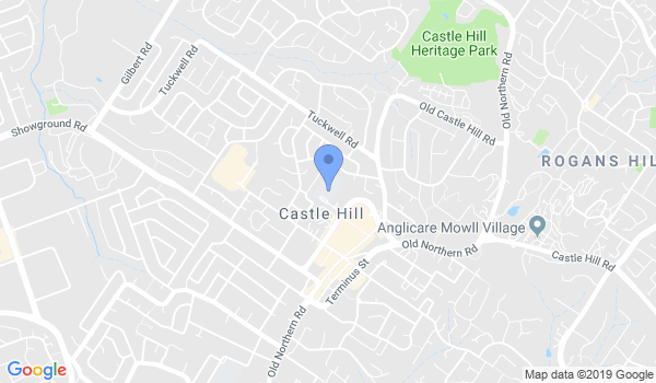 GKR Karate Castle Hill location Map